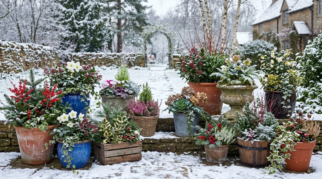12 Frost-Proof Winter Container Planters