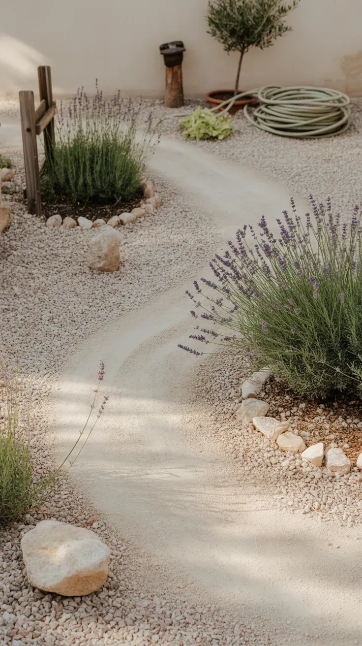 Cluster of terracotta pots with herbs and succulents arranged beside a front door entryway