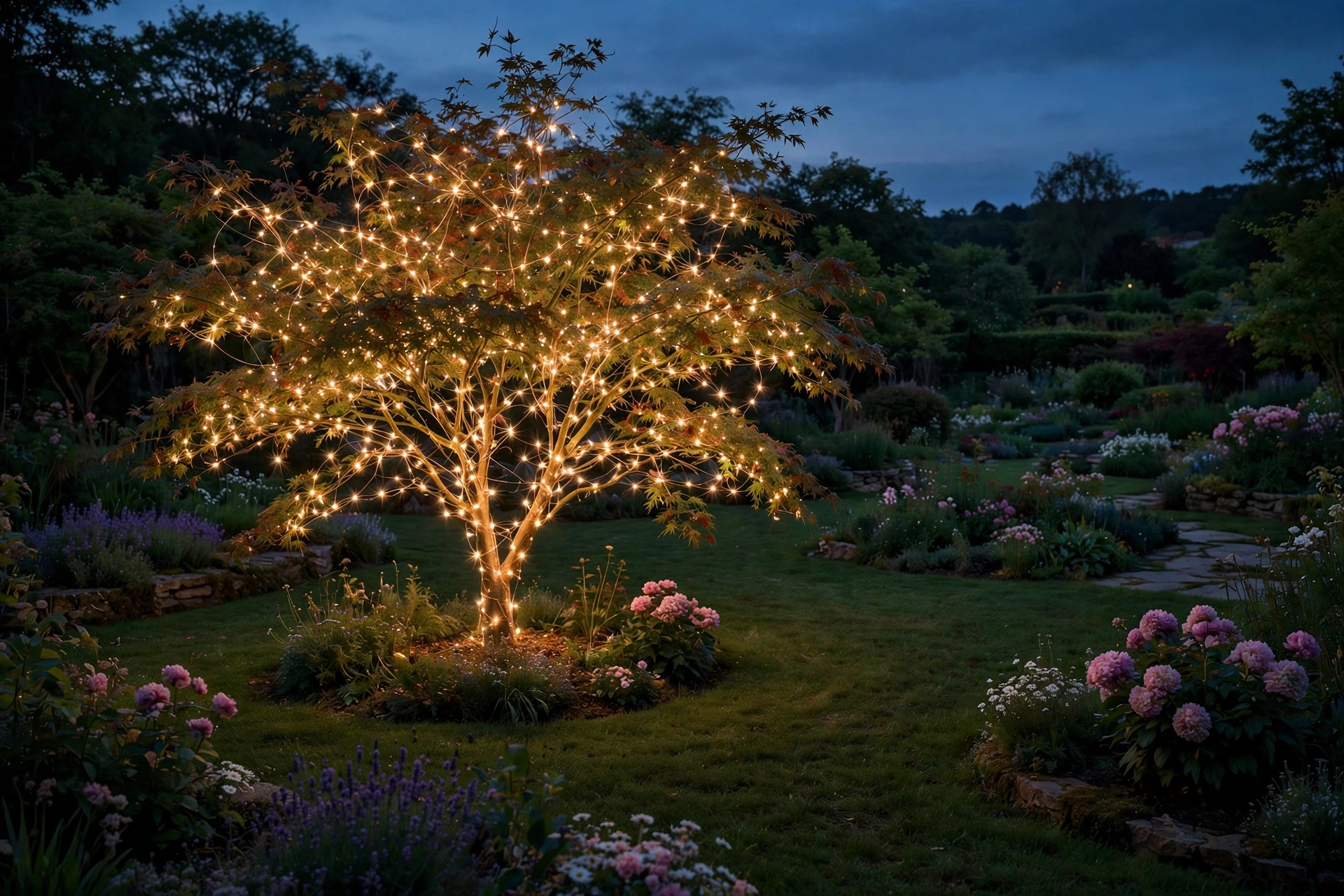 Best for wrapping trees: extra-long copper-wire fairy lights