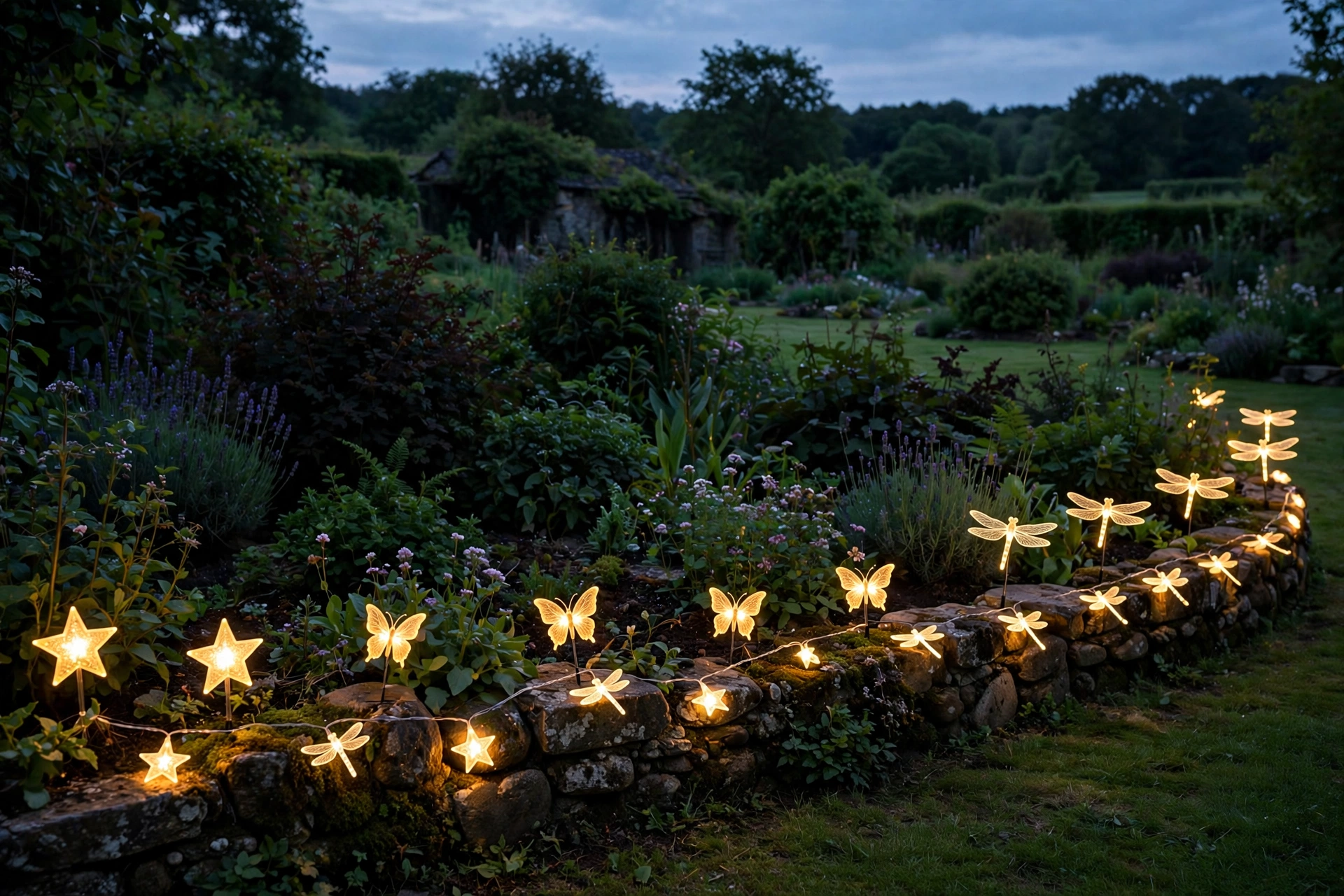Best decorative: shaped solar fairy lights