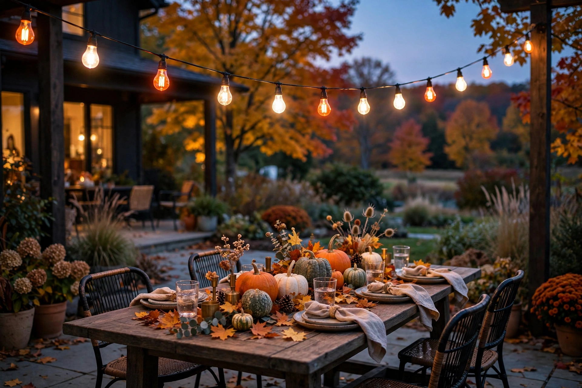 Warm White and Orange Bulb Mix