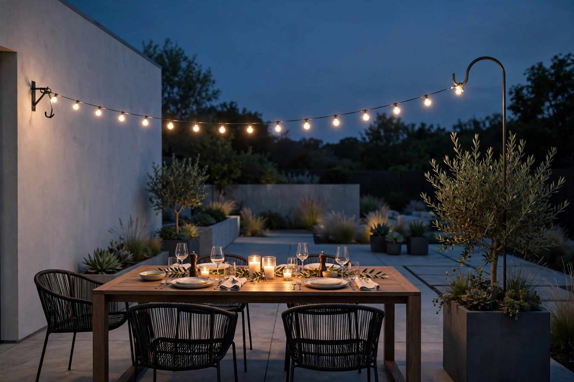One Strand Over the Dining Table