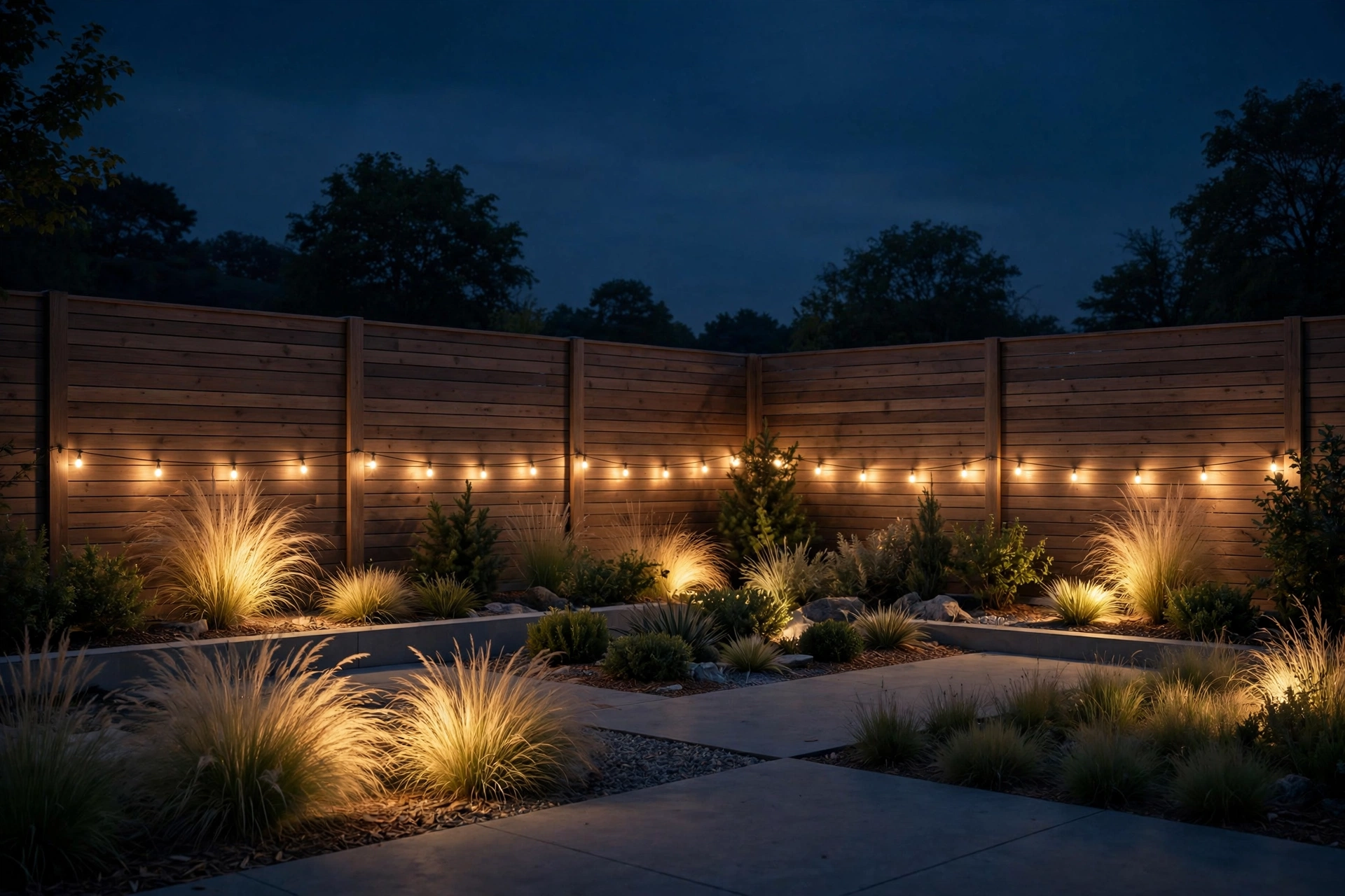 A Low Line Along the Fence
