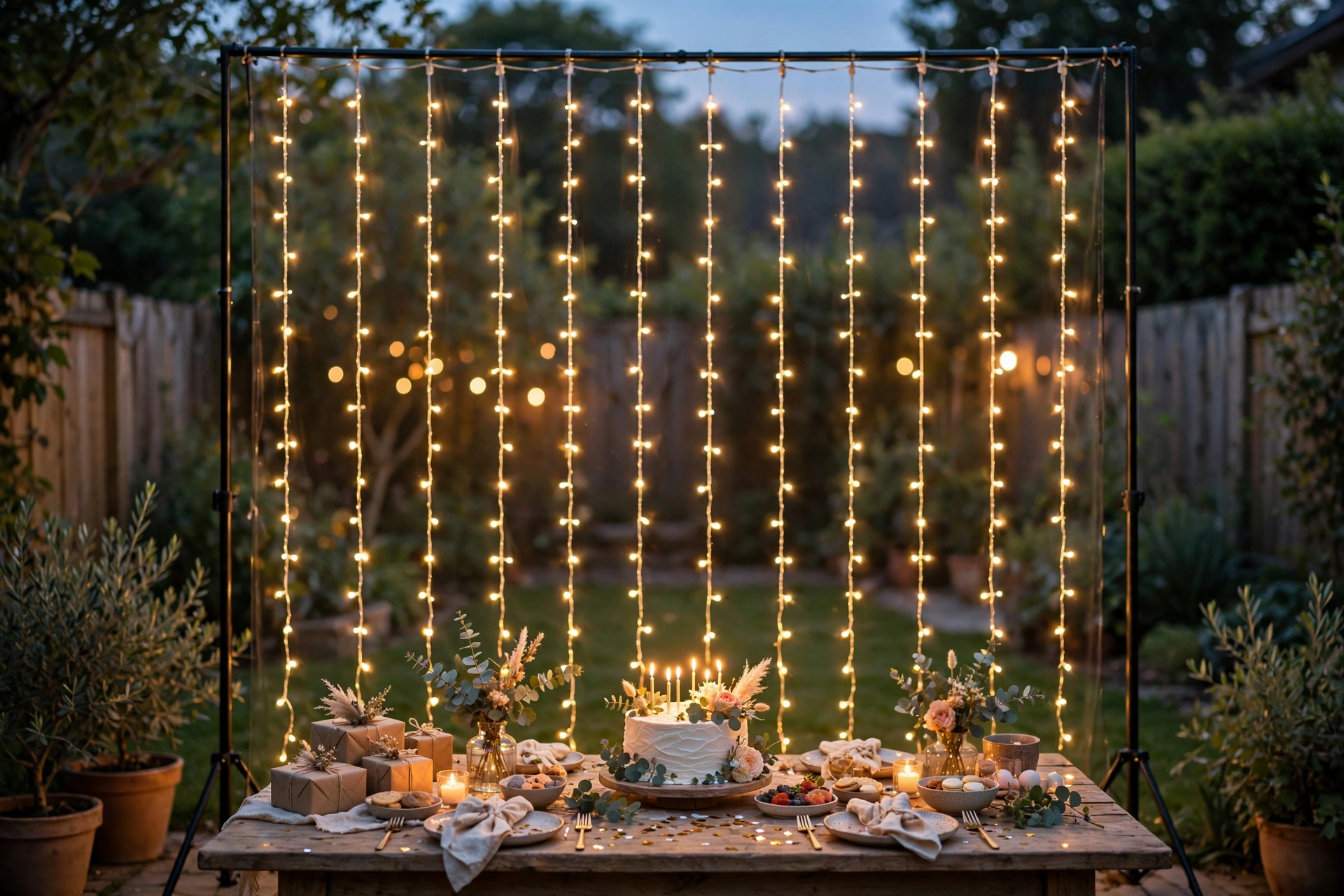 Light Curtain Photo Backdrop