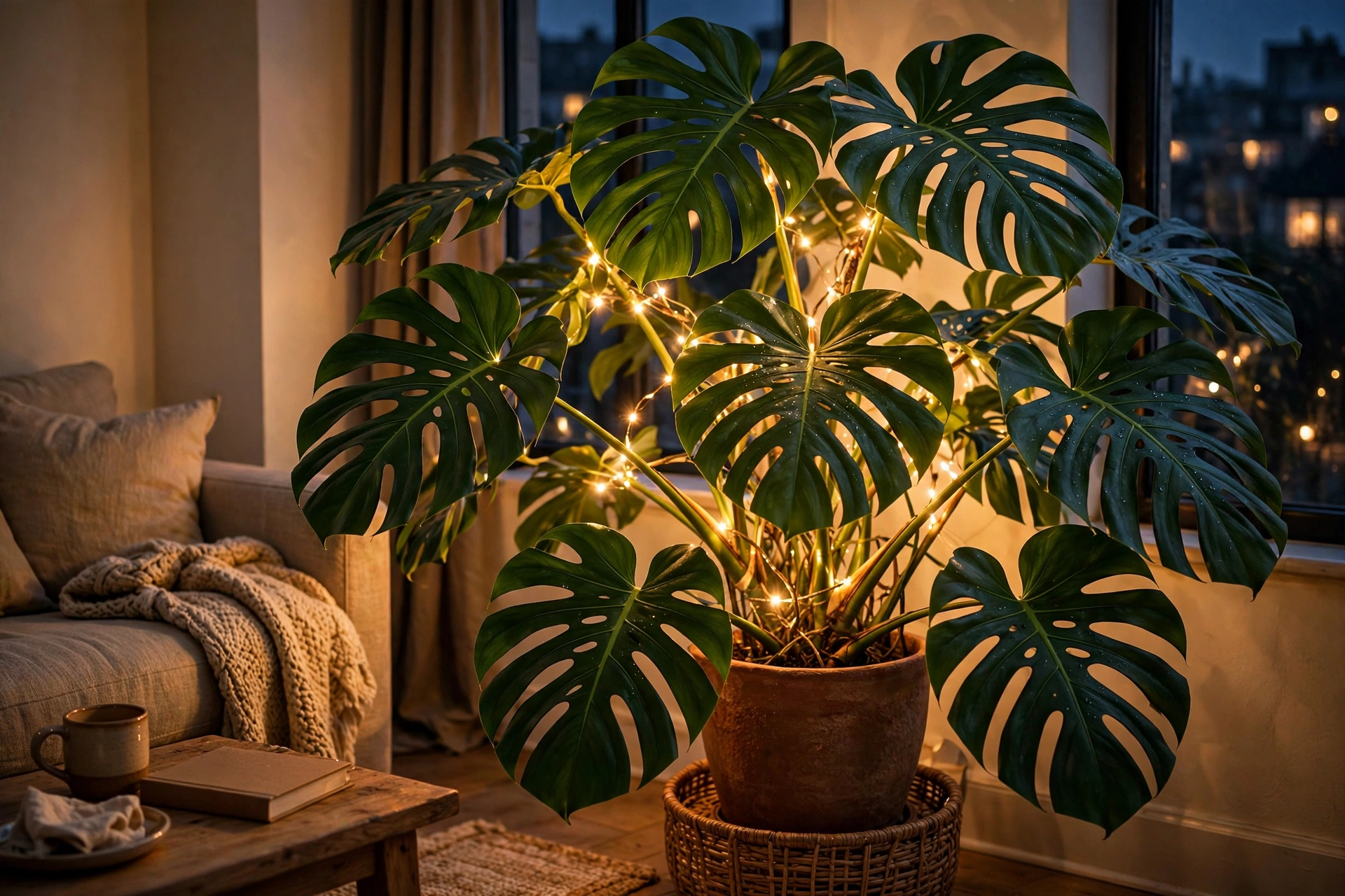 Wrap Your Biggest Houseplant