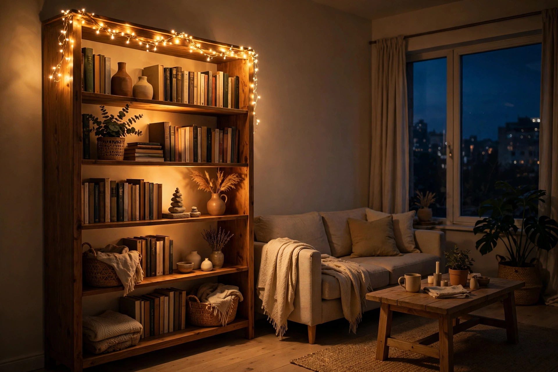 Bookshelf Edge Lighting