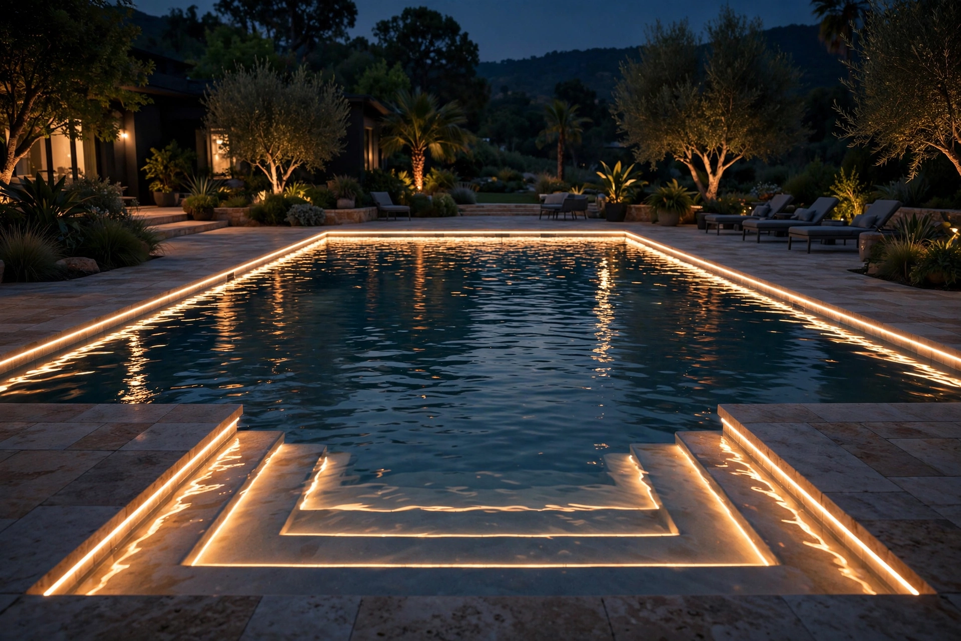 The Night Swim Safety Border