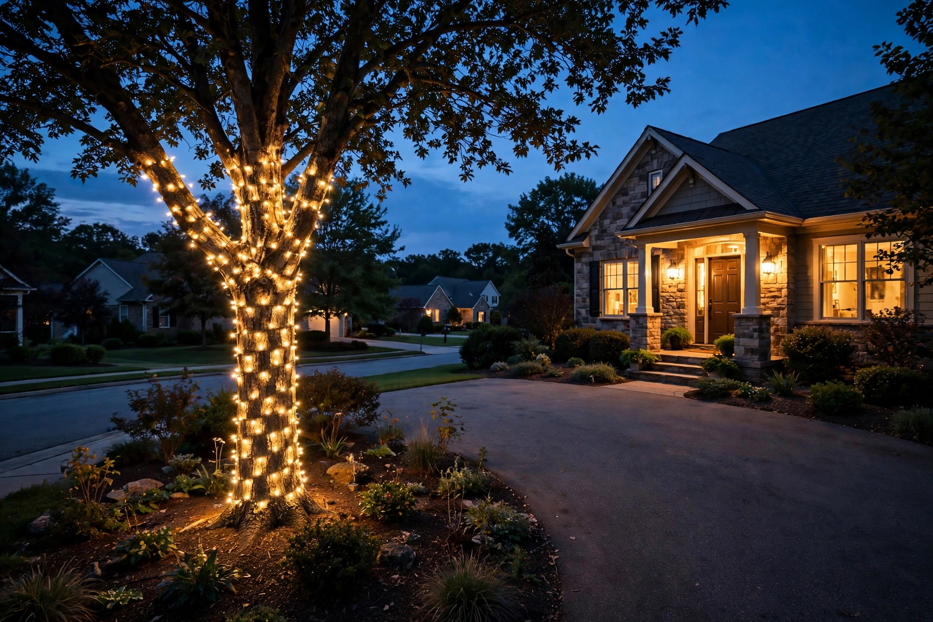 The Front Yard Welcome Tree