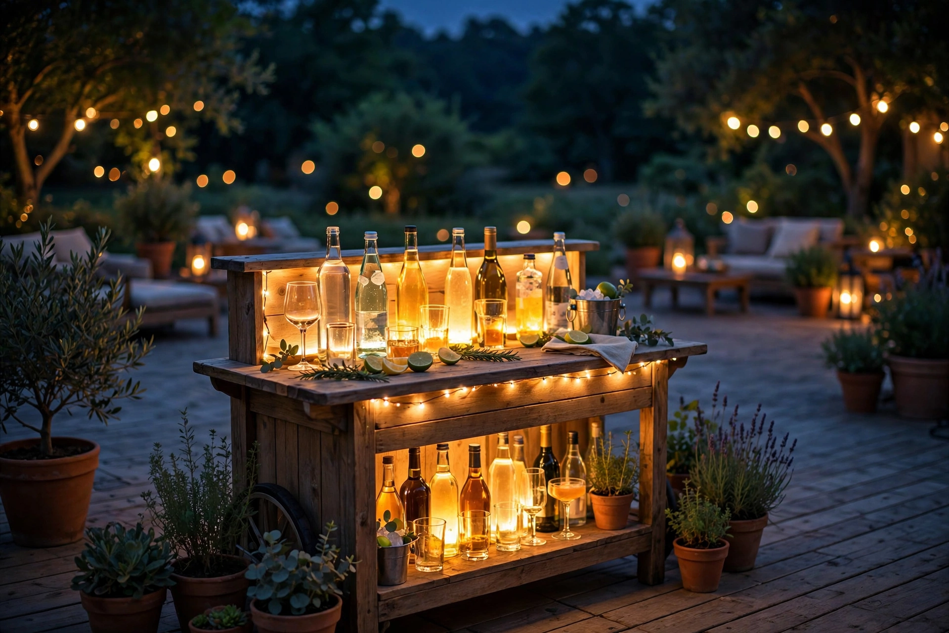 Outdoor Bar Backlight