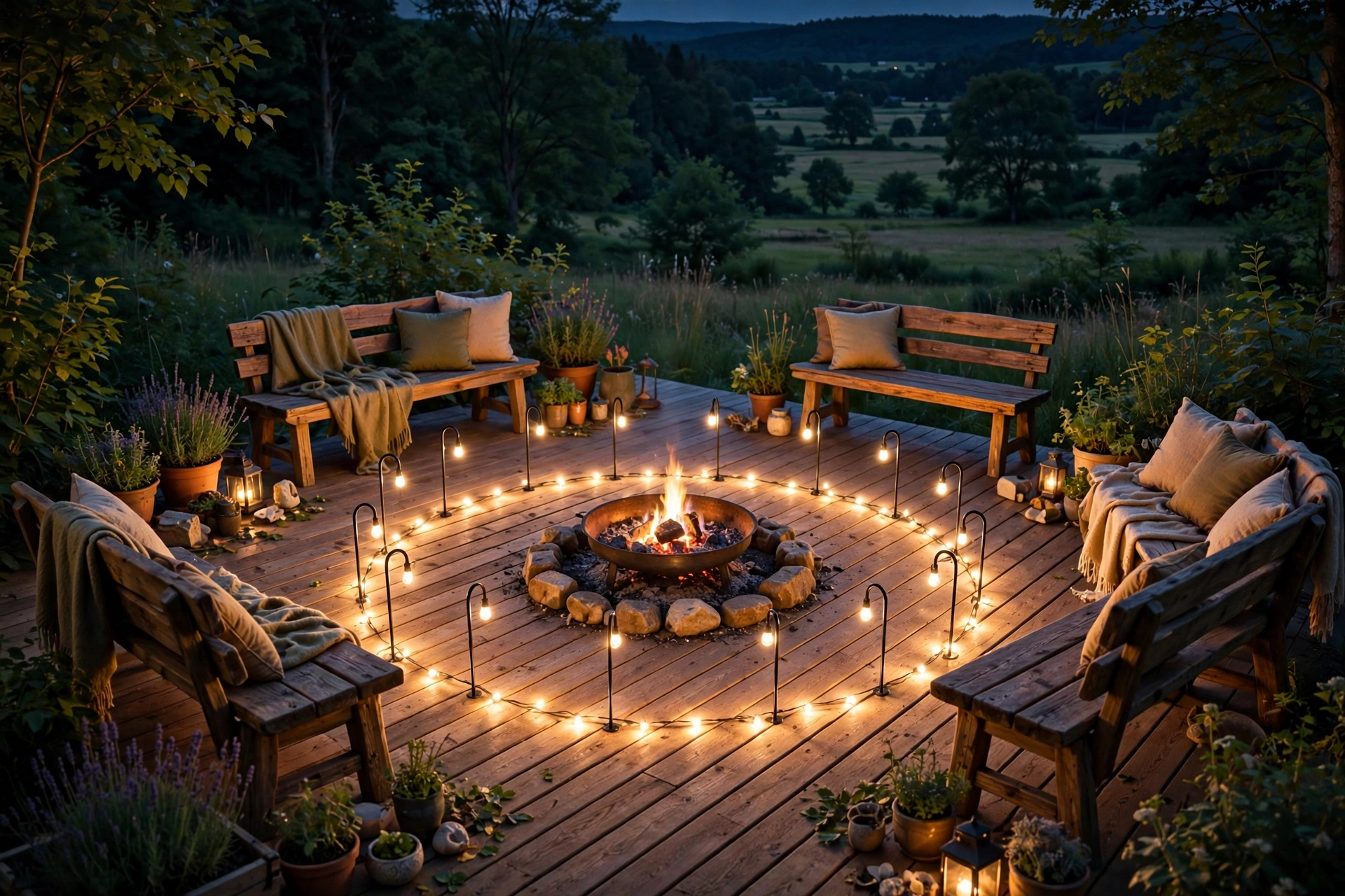 Fire Pit Perimeter