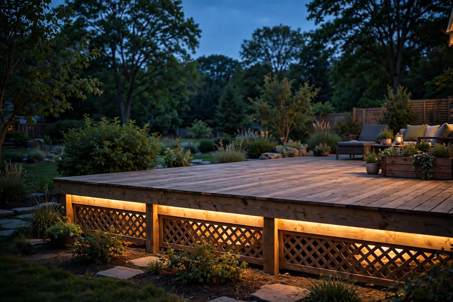 Deck Skirting Accent