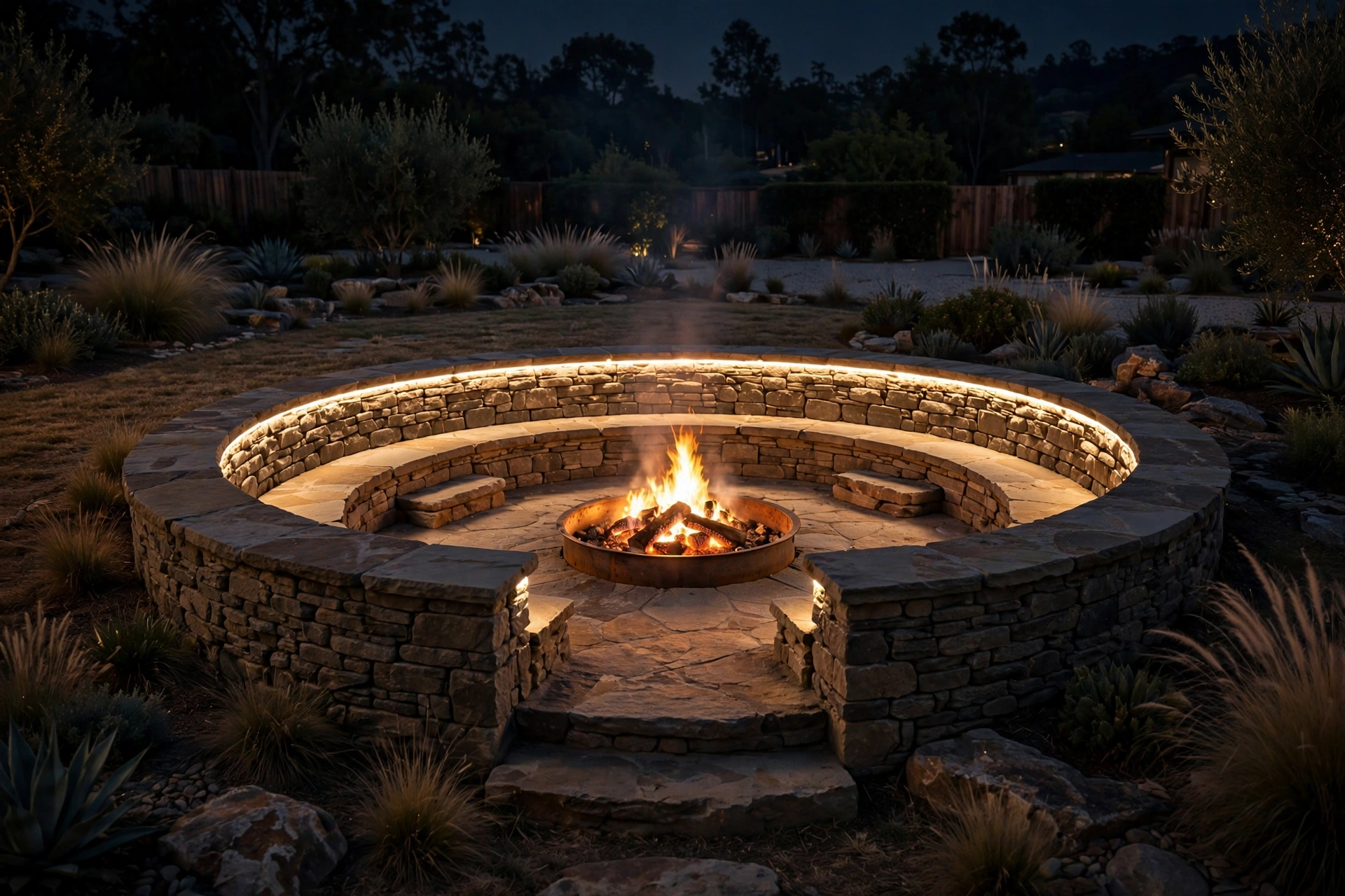 The Fire Pit Conversation Pit Glow