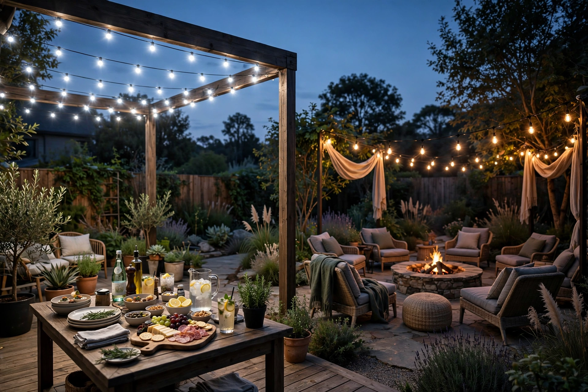 Two-Tier Lighting: Bright Task, Soft Mood