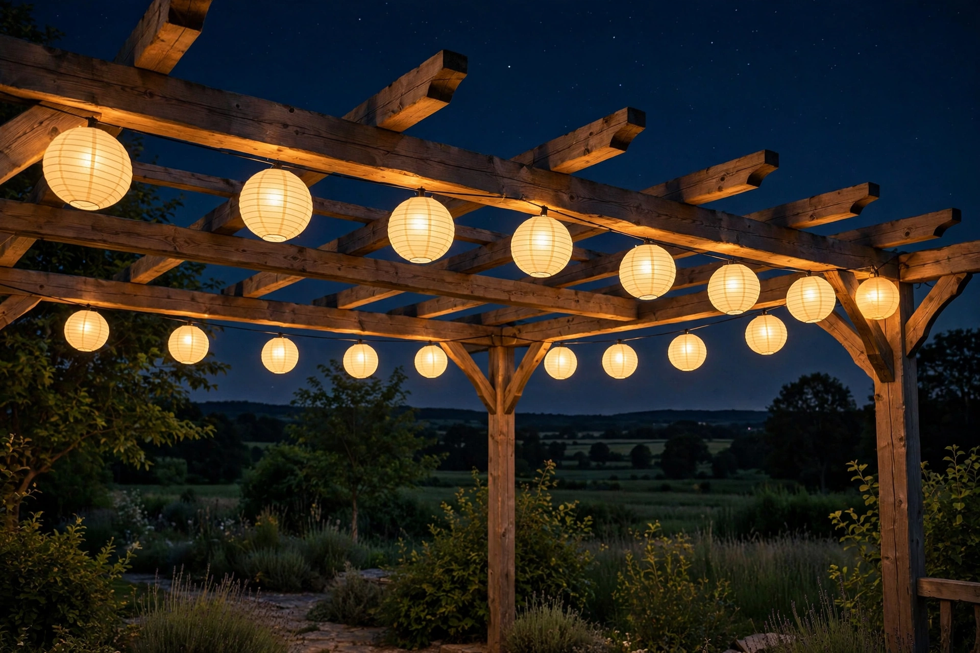 Paper Lantern Strings
