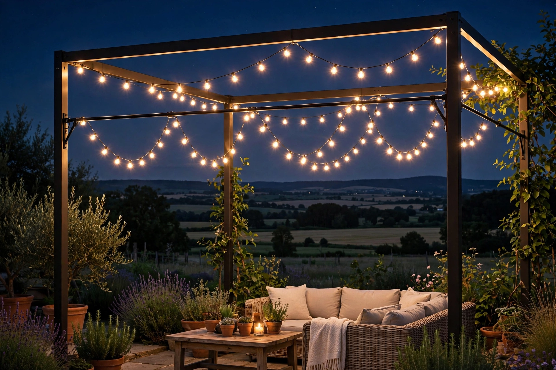 Outdoor Curtain Rod Hang