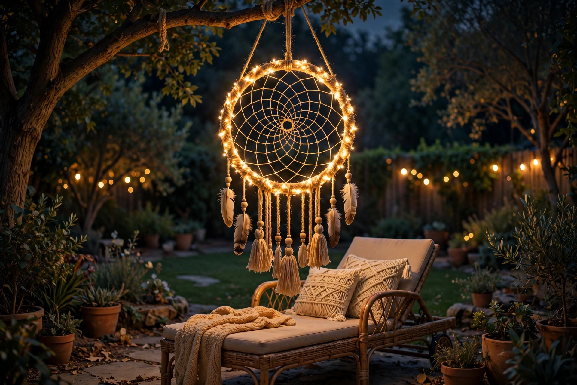 Dreamcatcher Light Hoop