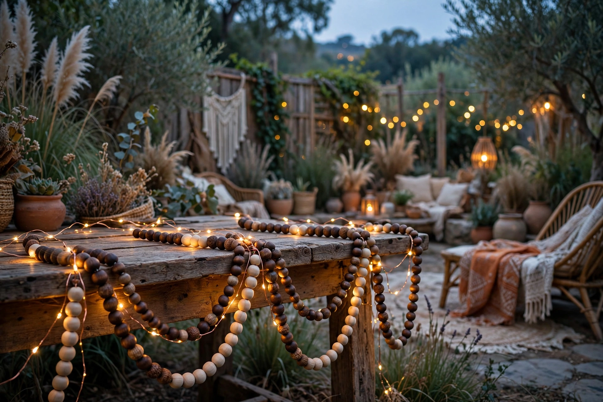 Beaded Garland Strands