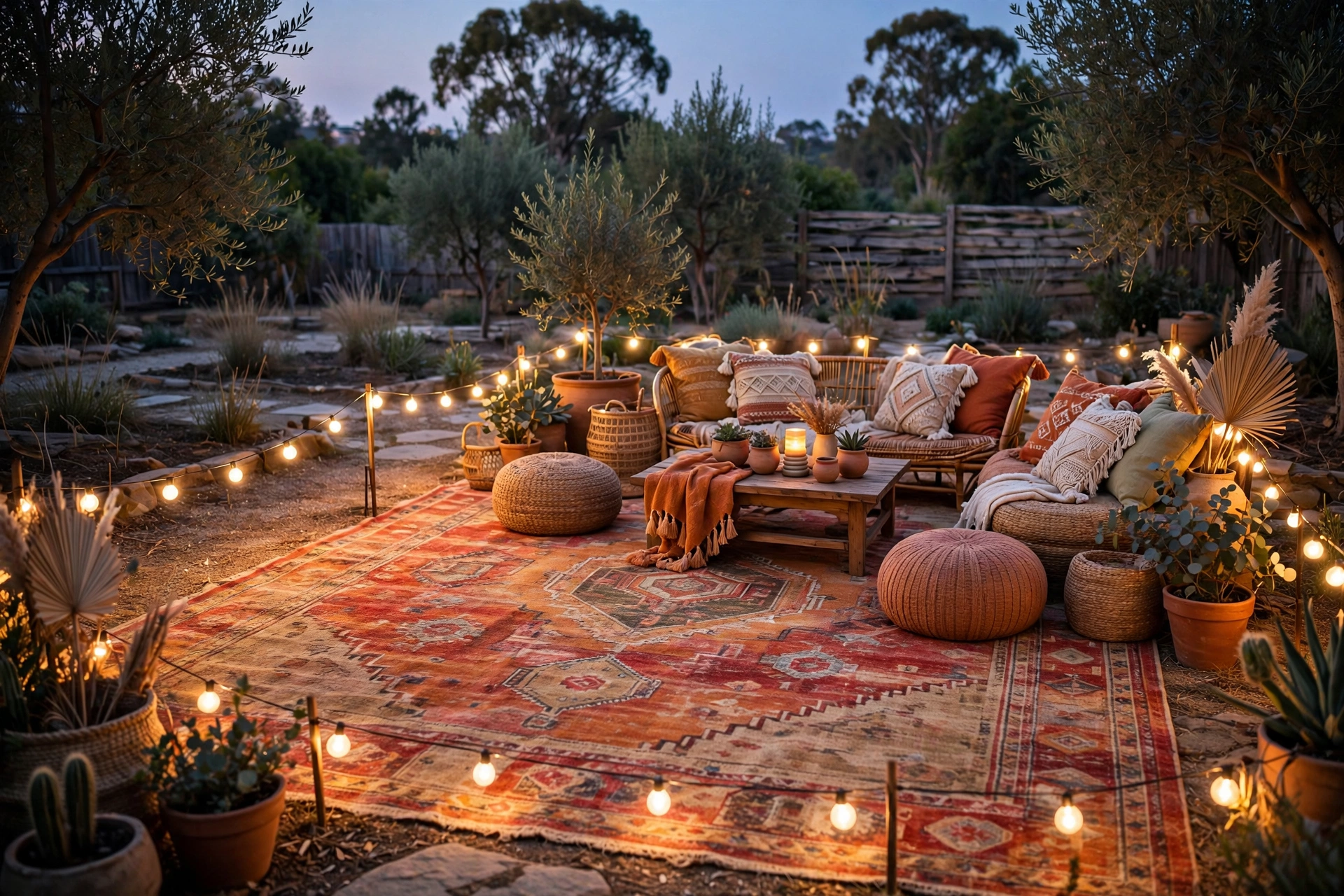 The Outdoor "Room" Rug