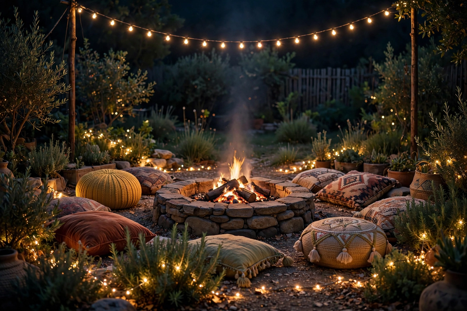 Fire Pit Glow Ring