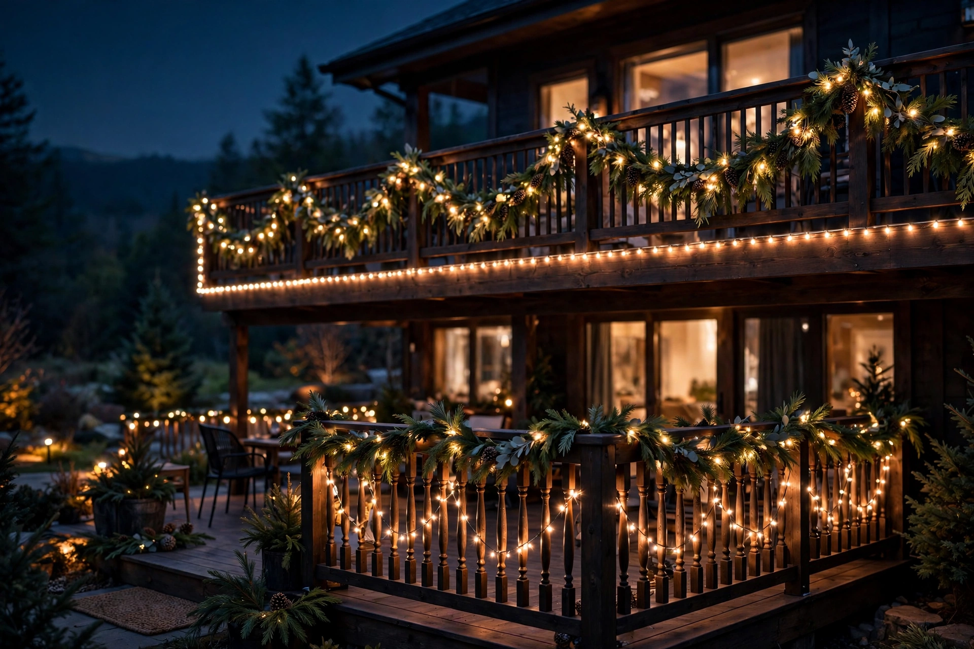 Balcony or Deck Railing Wrap