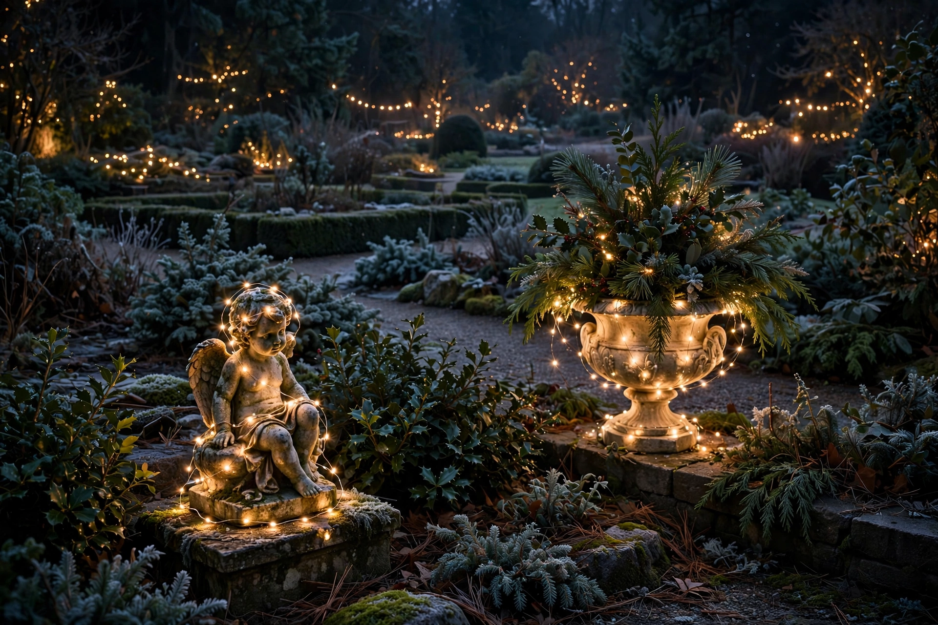 Garden Statue Spotlights