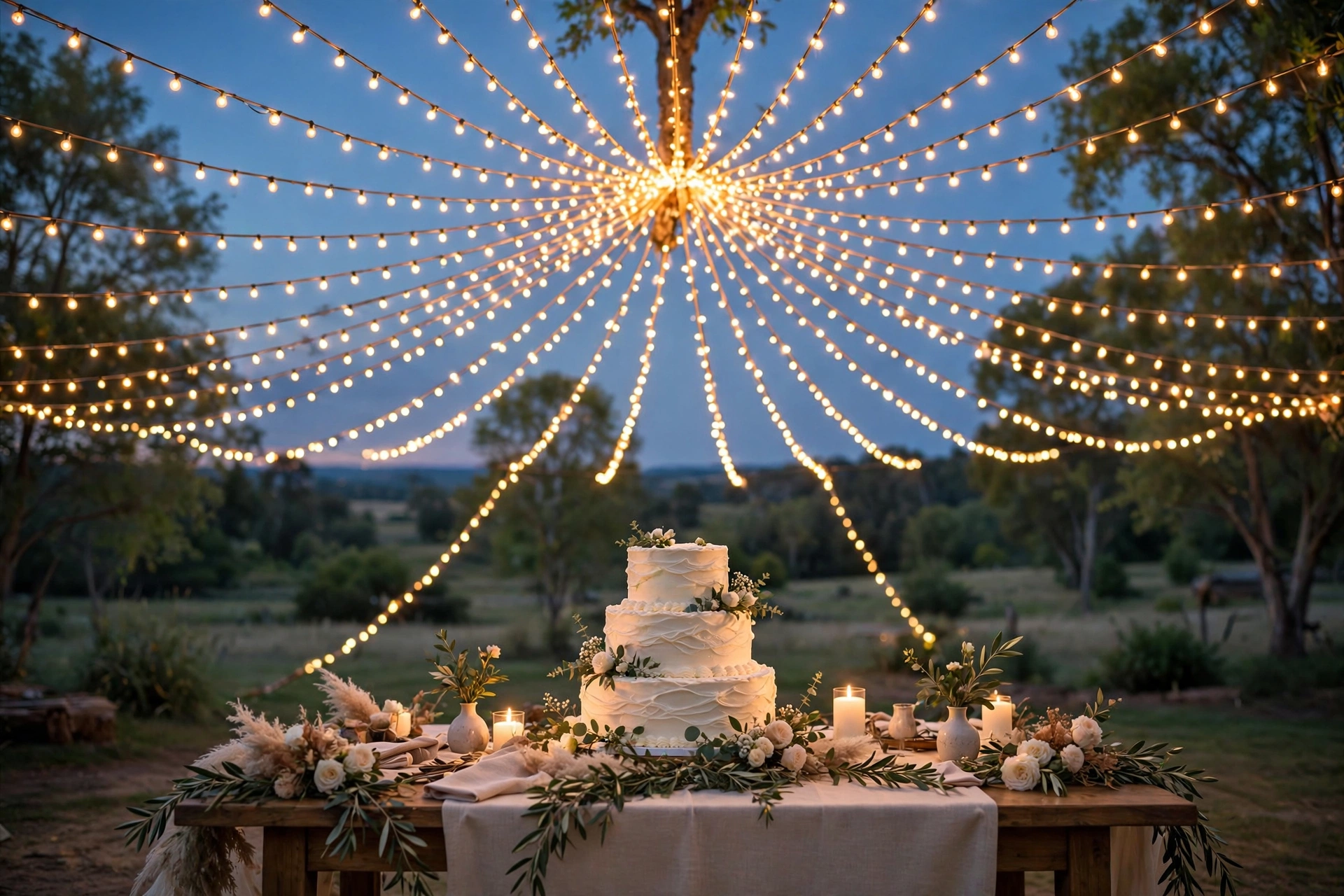 Cake Table Spotlight Canopy