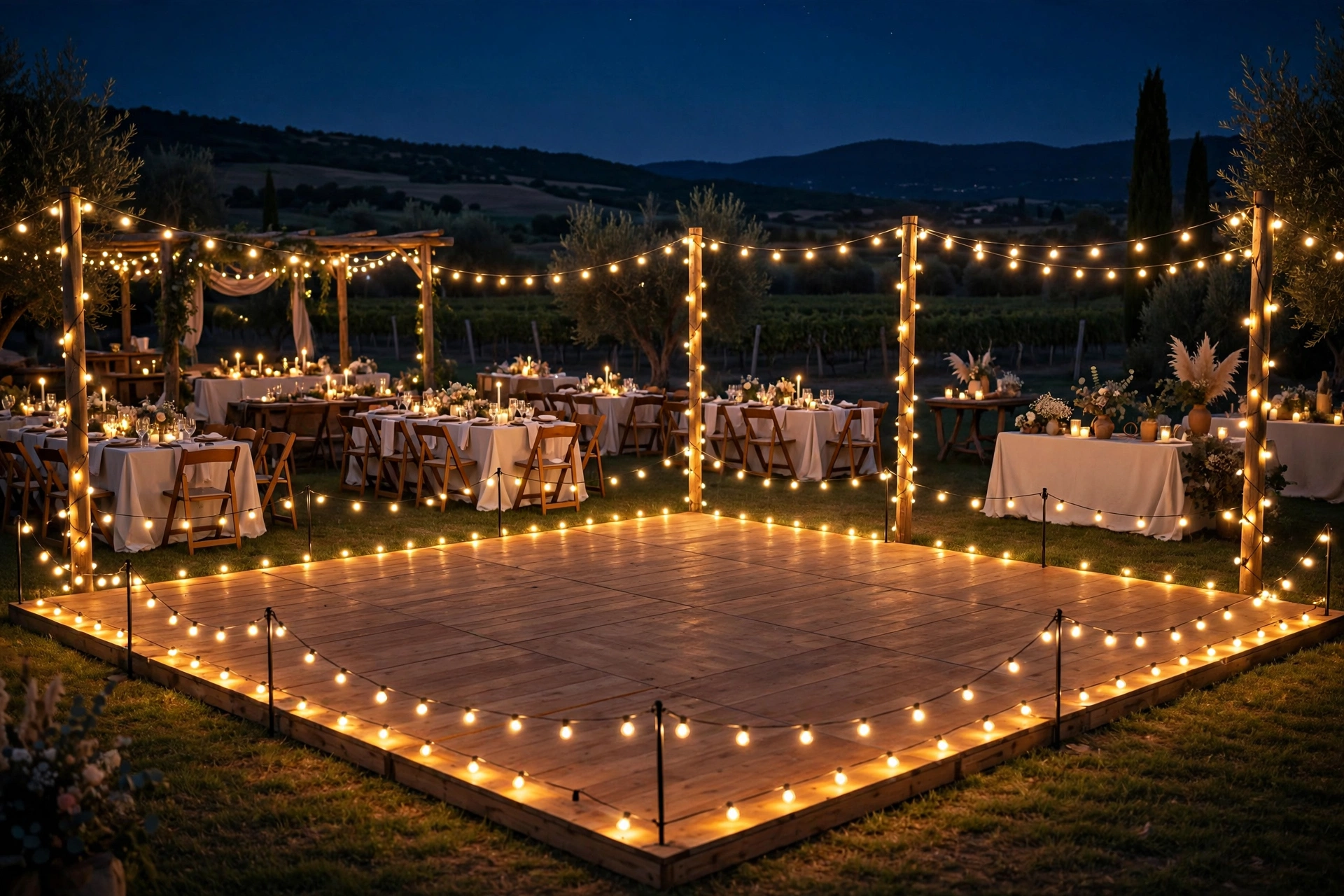 Dance Floor Perimeter Glow
