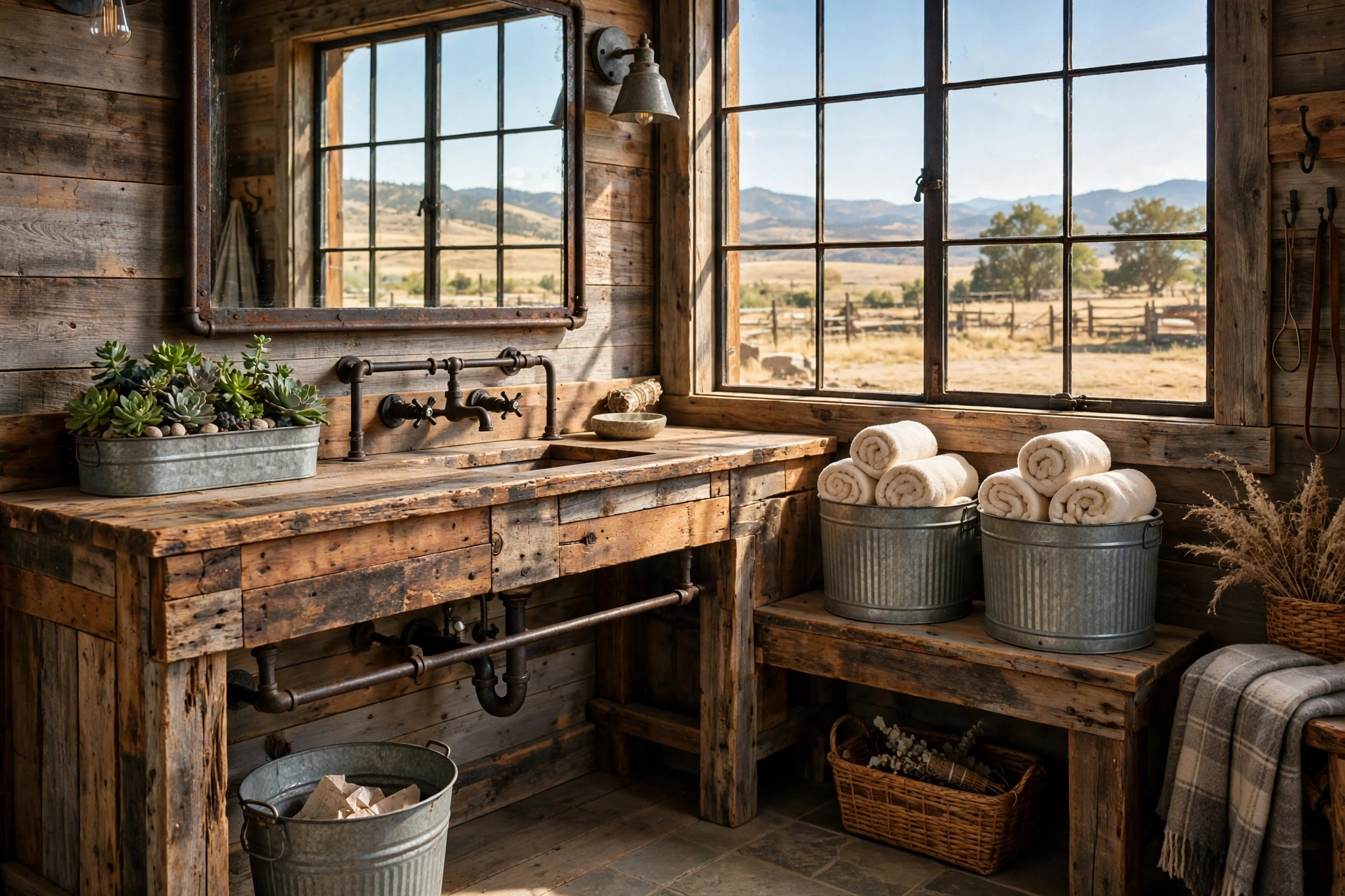 Use galvanized metal for accessories