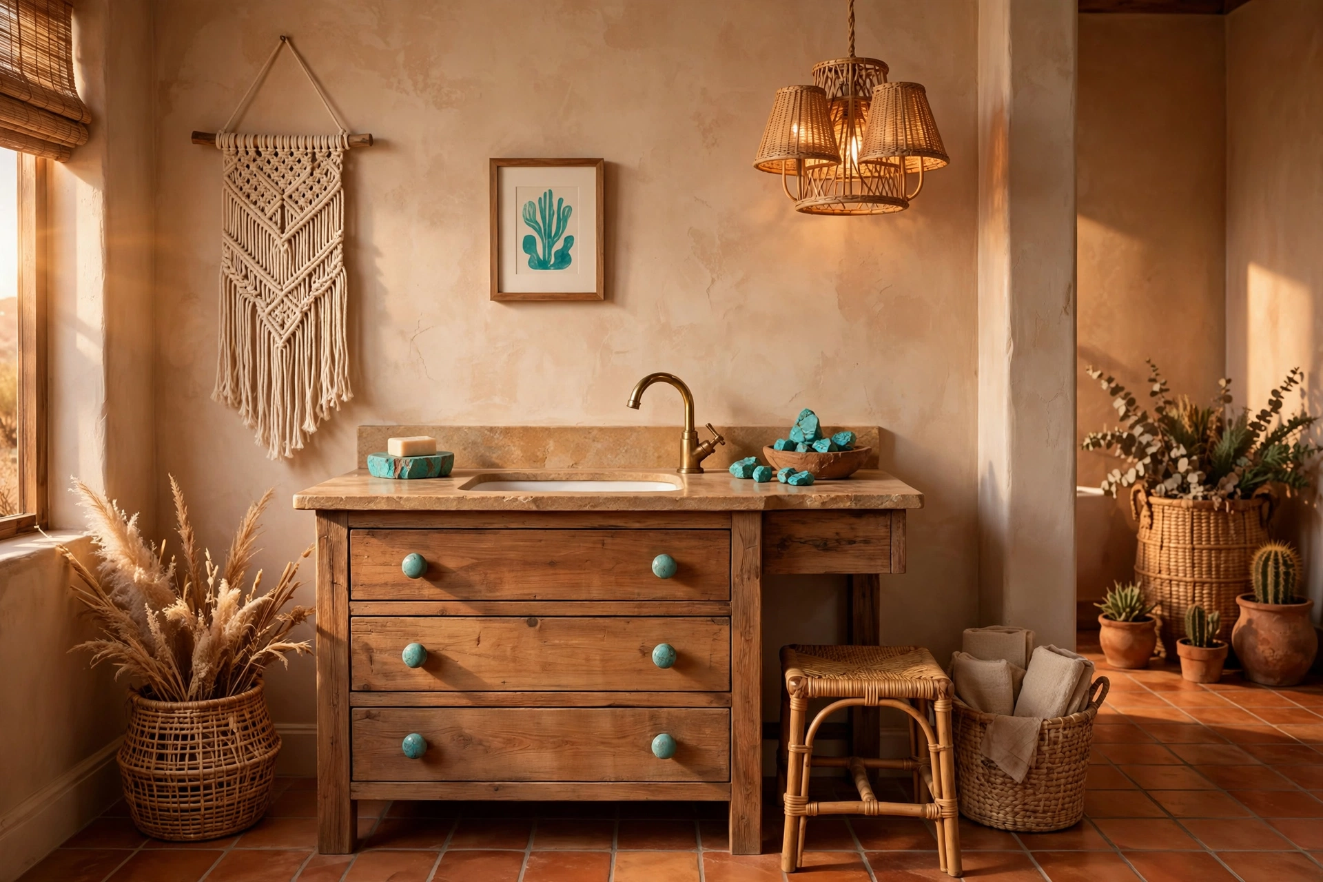 Use turquoise as your accent stone