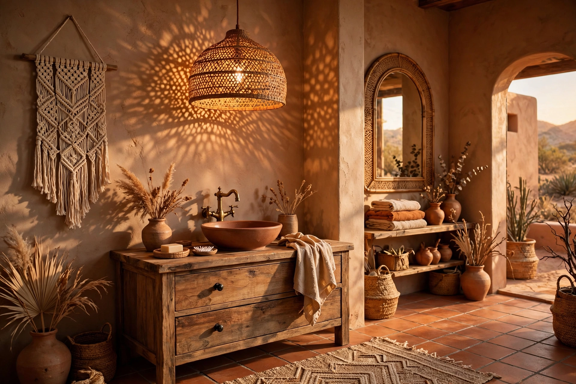 Install warm, dimmable lighting
