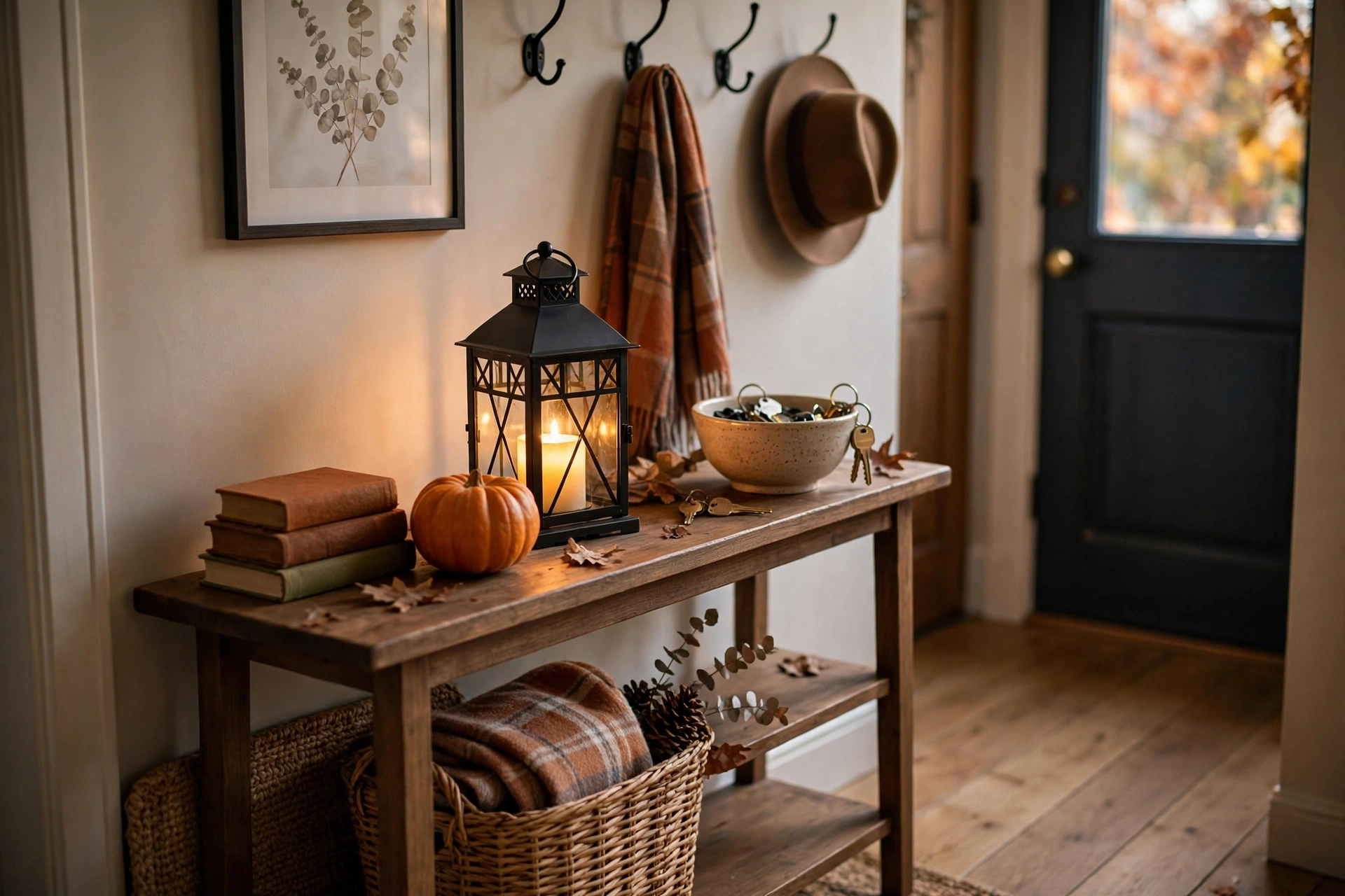Entryway Console Mini Display