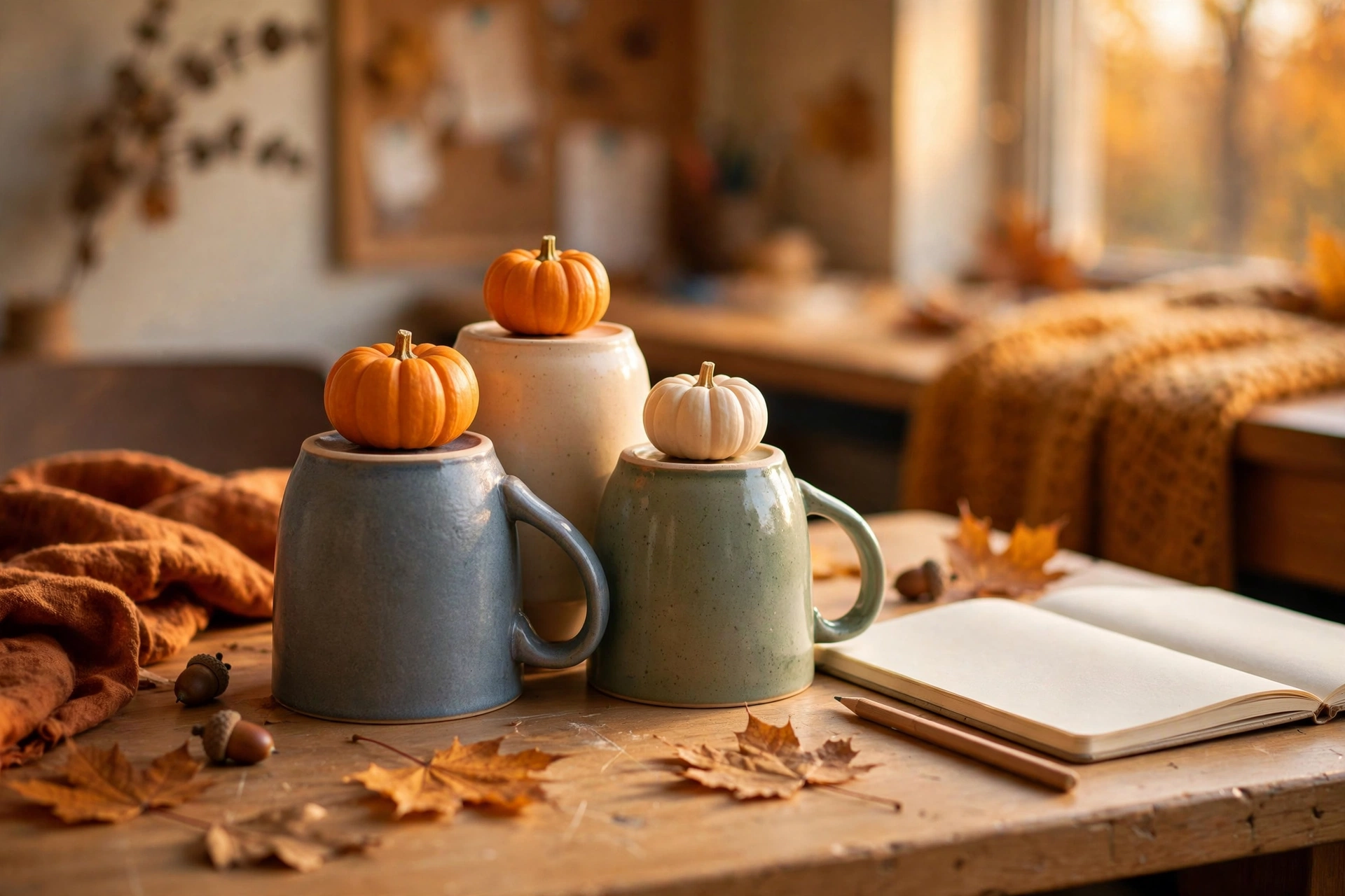 Mug-Top Mini Pumpkin