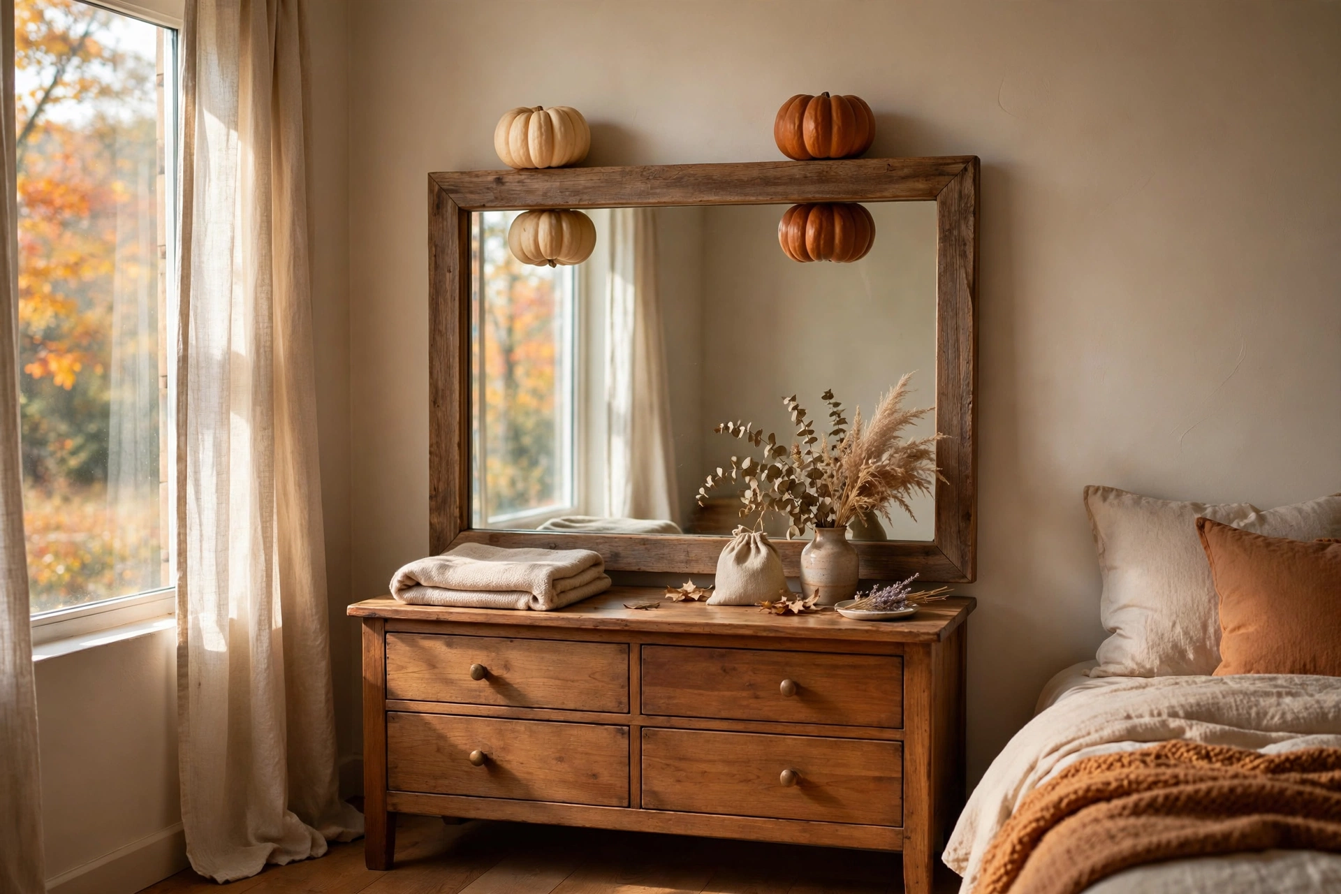 Mirror-Top Reflection Display