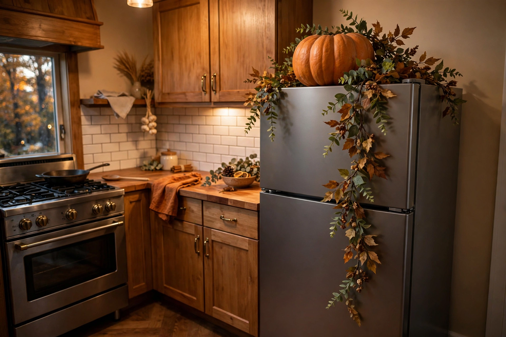 Fridge-Top Pumpkin