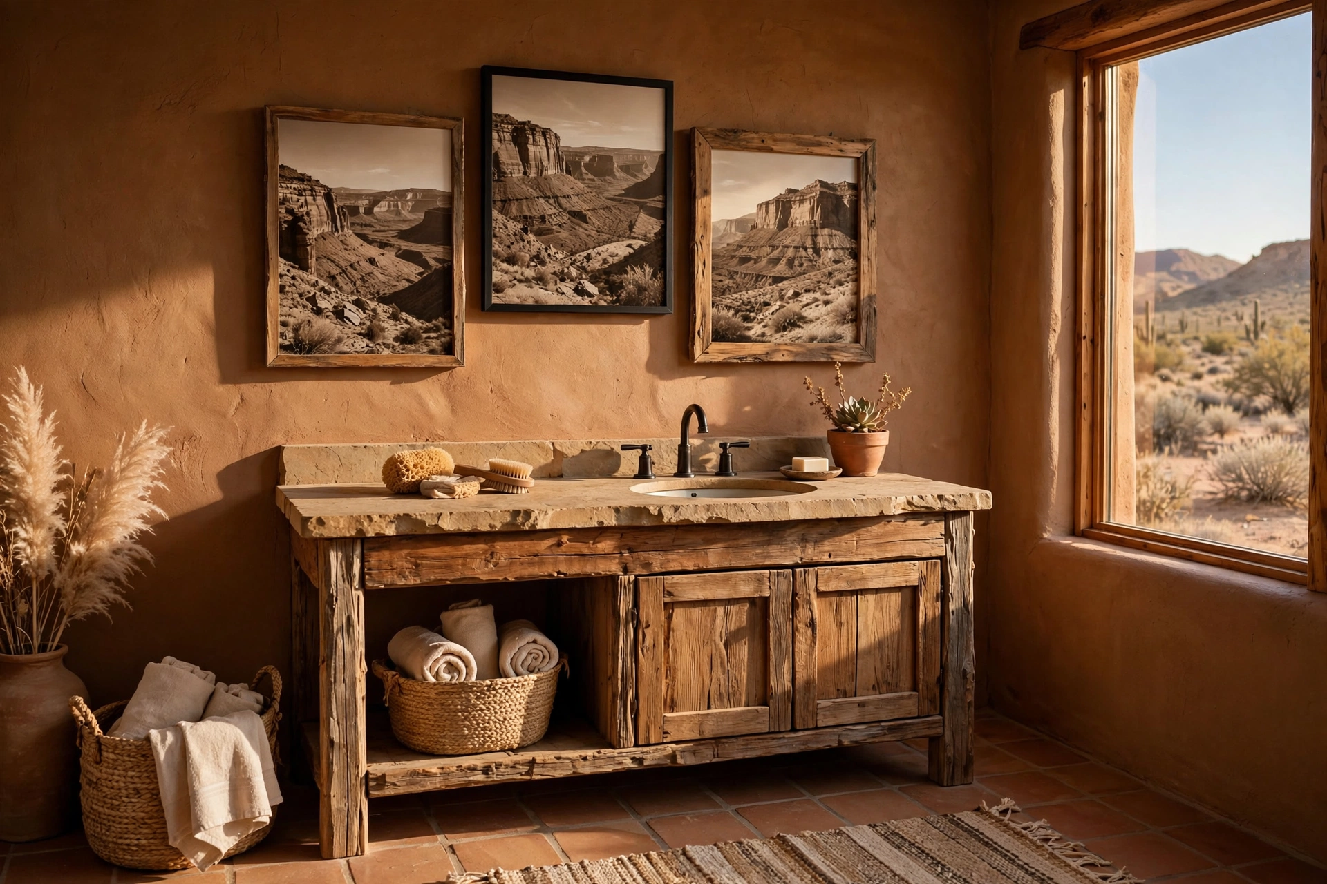 Display western landscape photography