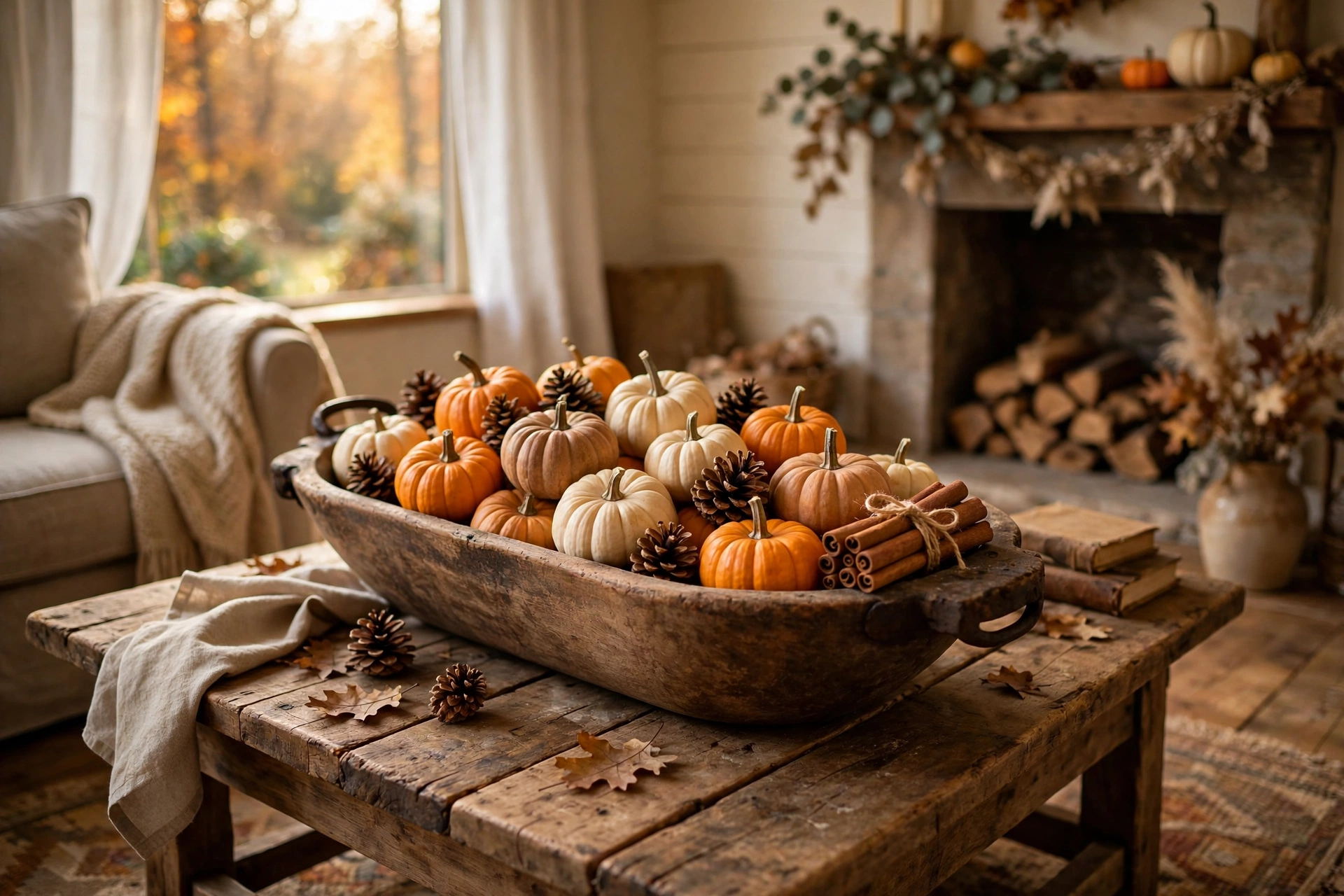 Mini pumpkin bowl filler