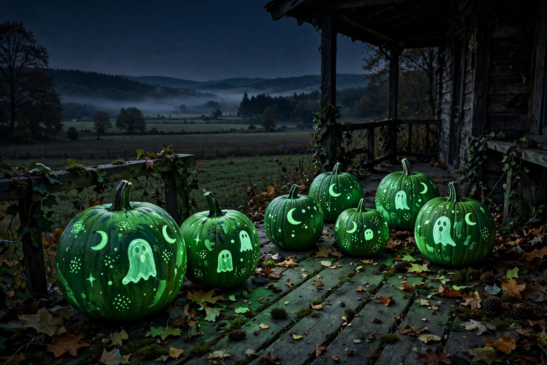 Glow-in-the-Dark Pumpkins