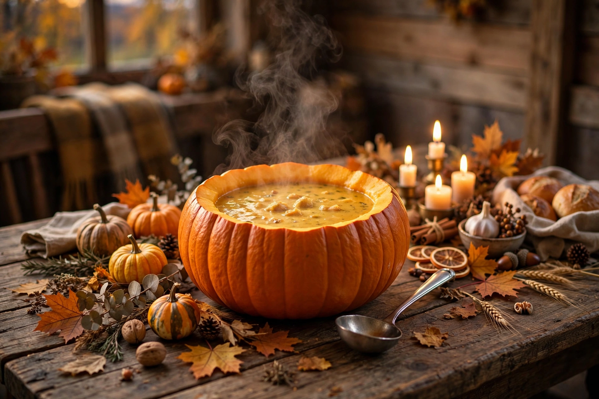 Pumpkin Soup Tureen