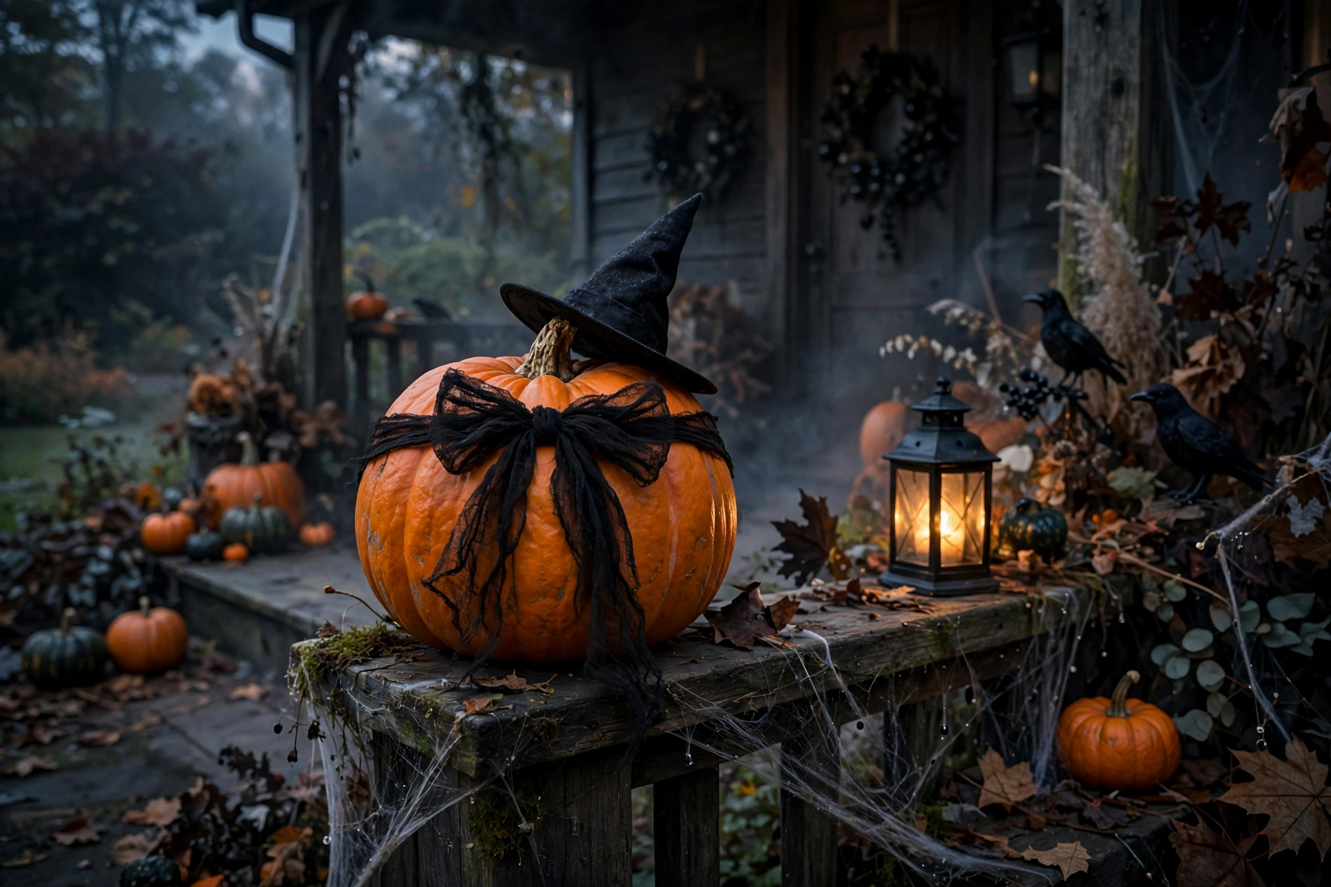 Witch Hat Pumpkin Topper