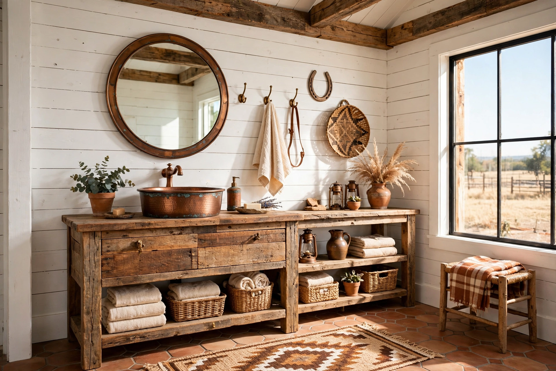 Install a copper sink or faucet