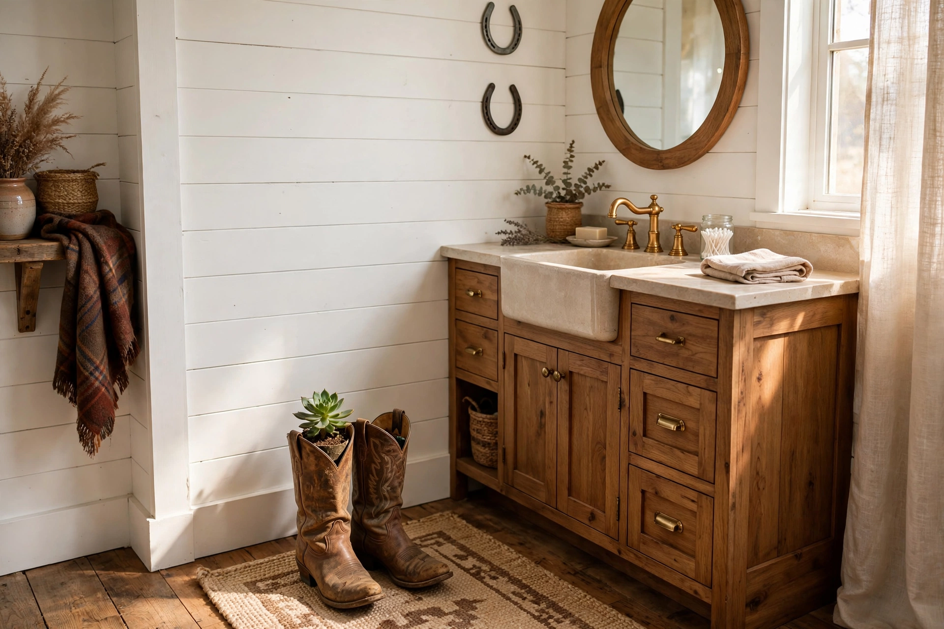 Repurpose vintage cowboy boots